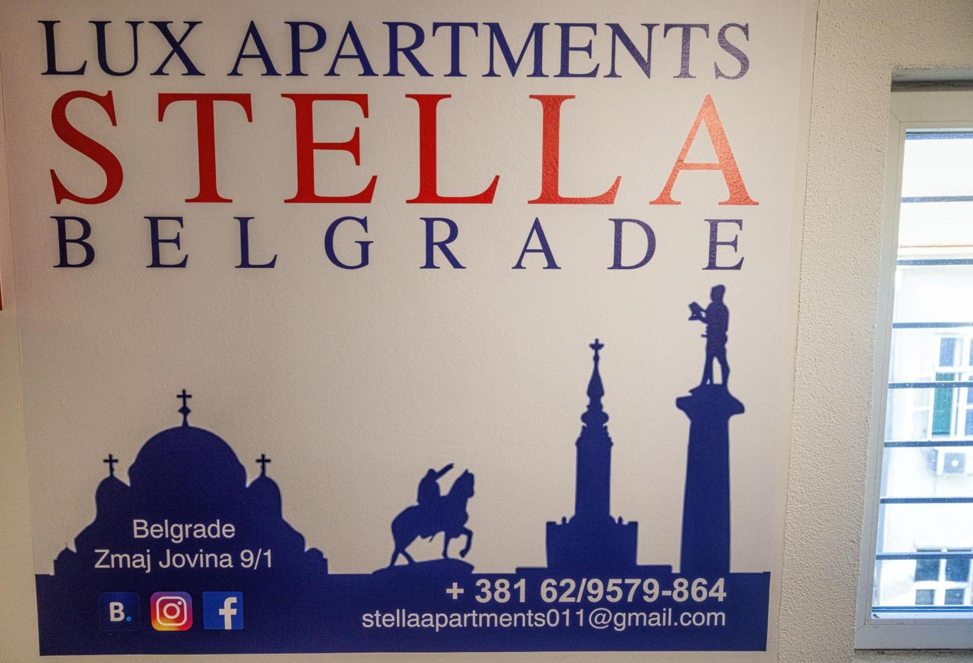 Stella Apartments 베오그라드 외부 사진